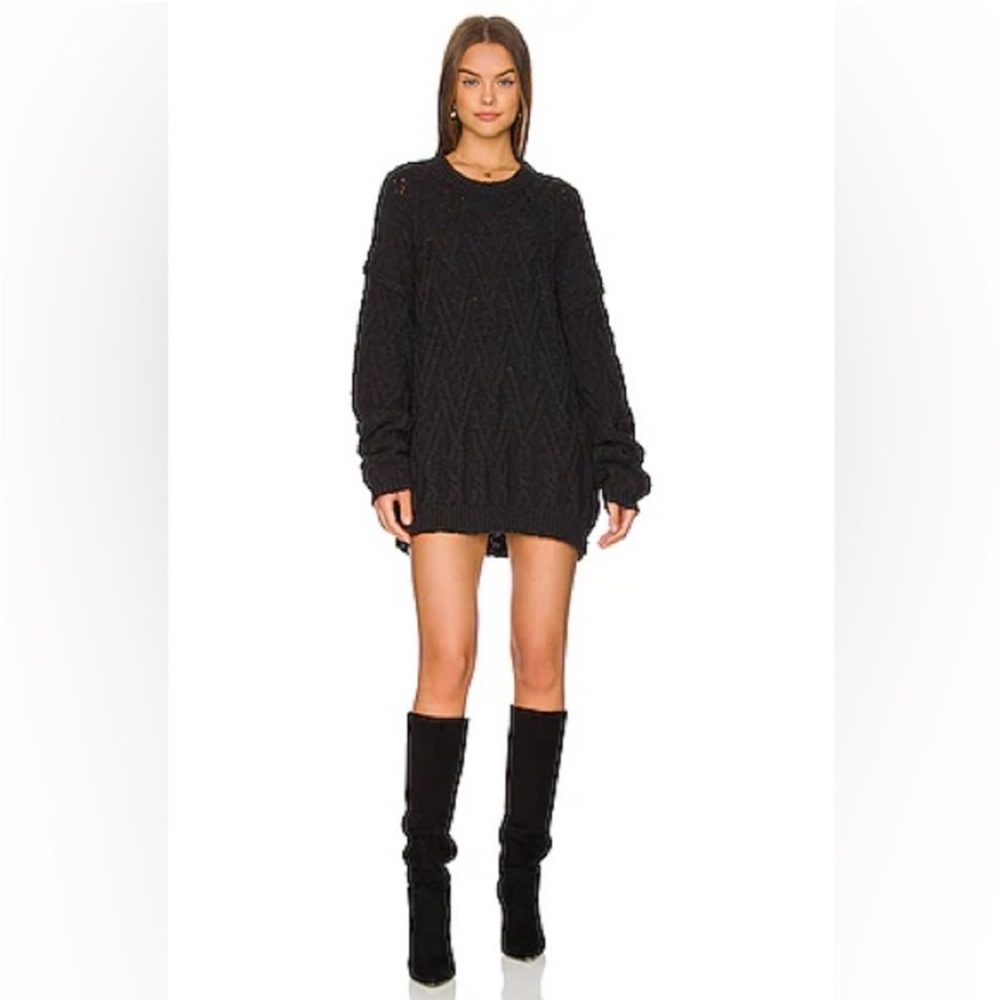 NWT Free People :: Isla Cable Knit Sweater